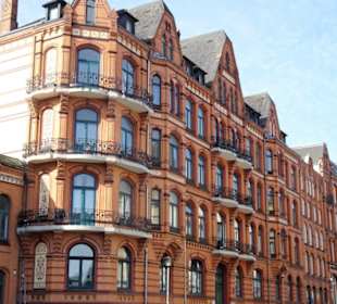 Fassaden in der Flensburger Altstadt