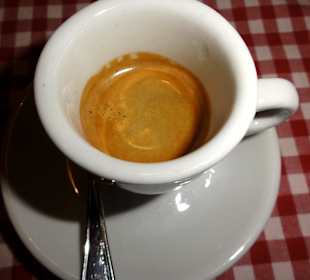 Der abschließende Espresso