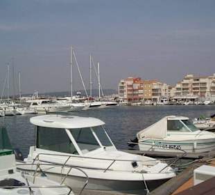 Yachthafen in Gruissan