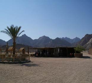 Restaurant  in der Wüste