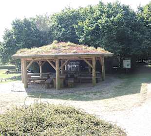 Sitzecke - ideal auch für Fahrradfahrer