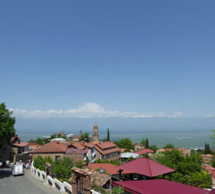 Altstadt Sighnaghi - Fernblick