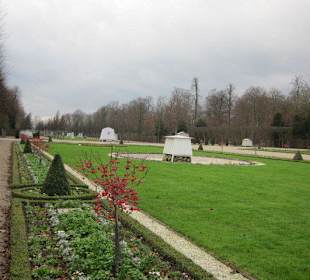 Schlosspark Schwetzingen im Winter