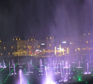 Wasserspiele auf der Palm