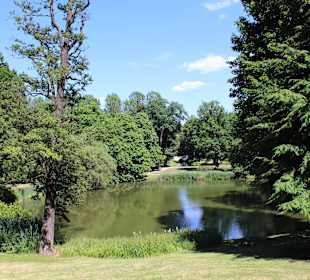 Łazienki królewskie, park