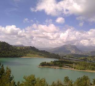 Oymapinar Baraji/ Stausee Green Lake& Green Canyon