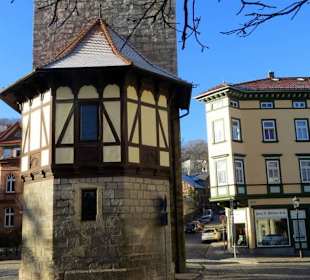 Das Riedtor mit Wächterhäuschen