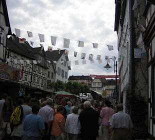 Der Marktplatz zum Hessentag