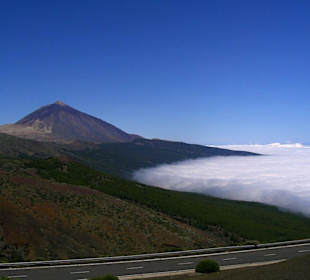 Der Teide von Corral del Nini aus