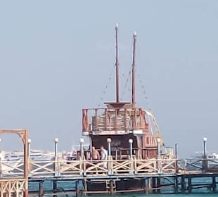 Blick von der Caribbean Bar