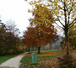 Rund um den See Herbstfarben