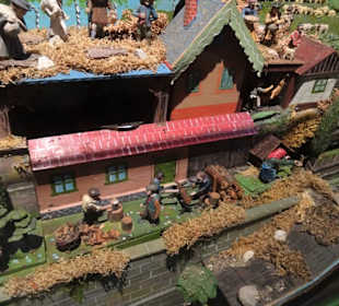 Exponate des Weihnachtsmuseums