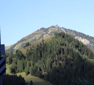 Blick vom Sellajoch auf den Ciampinoi