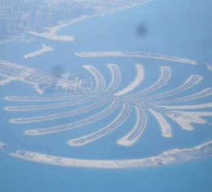 The Palm - vom Flugzeug