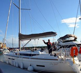 The ceo of the Company and the skipper