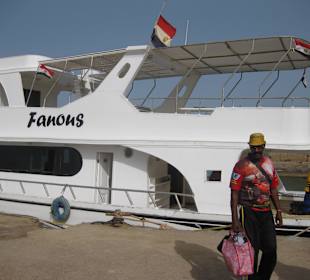 Dieses schöne Boot für uns ganz allein