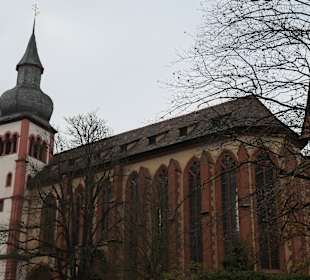 Die Deutschhauskirche in Würzburg (linksmainisch)