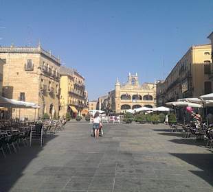 Plaza Mayor - vor dem Hotel