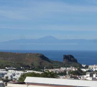 Parque Arqueológico del Maipés Blick auf Teneriffa