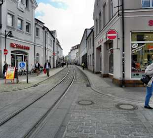 Molli Bahn, quer durch Bad Doberan