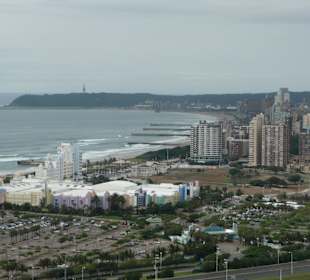 Blick vom WM-Stadion