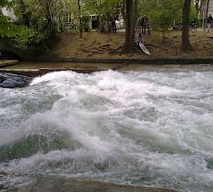 Eisbach Wellenreiten