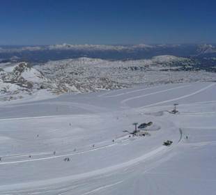 Skipisten am Dachstein-Gletscher