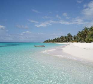 Einsamer Traumstrand auf Saona