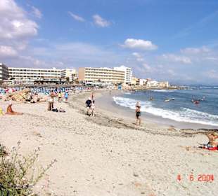 Stand von Son Baulo ca. 300 m vom Hotel
