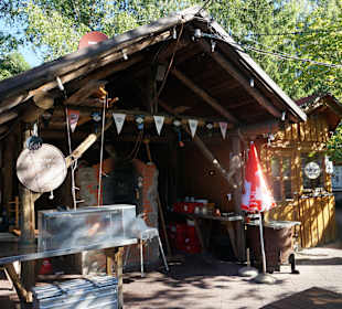 Hütte beim Grillrestaurant Kneshecke  