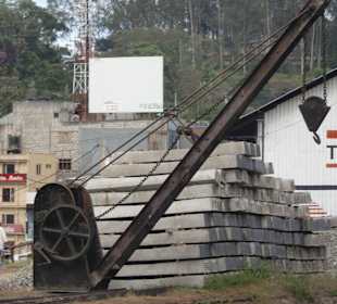 Da kann nichts kaputt gehen, alles Handbetrieb