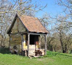 Dörrhäuschen im Fränkischen Freilandmuseum