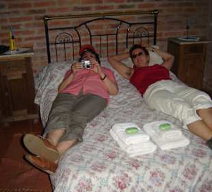 Unser bequemes Bett!