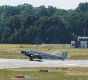 Die Ju 52 ist wieder gut gelandet