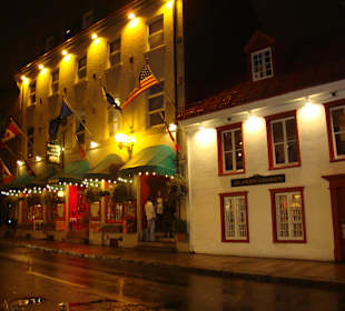 Rue Saint-Louis where the Old Restaurant is