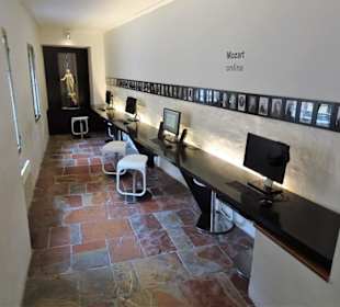 Multimedia-Plätze in Mozarts Geburtshaus