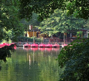 Am Weiher im Volksgarten Köln