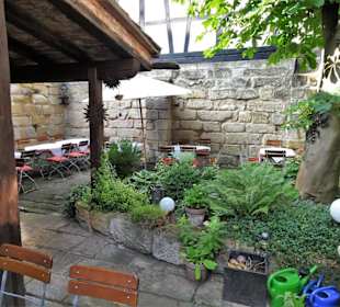 Im Garten des Ristorante Bellini