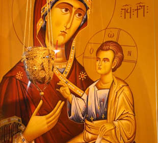 Sameba-Kathedrale - Heiligenbild