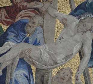 Detailansicht der Aussenfassade