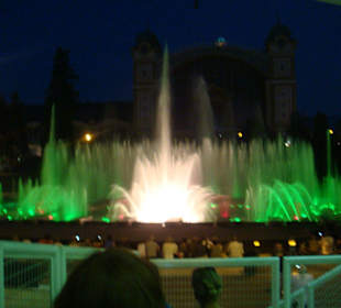 Wasserspiele mit Musik