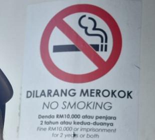 Achtung rauchen Verboten 