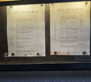 Speisekarte