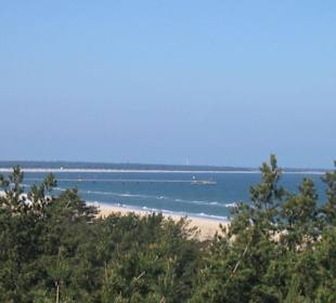 Blick von der hohen Düne