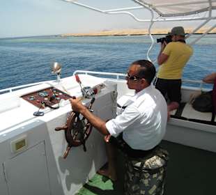 Bootsausflug Kapitän