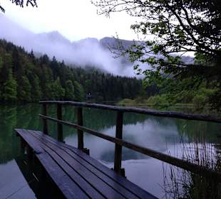 Spaziergang um den nahe gelegenen Schafferteich