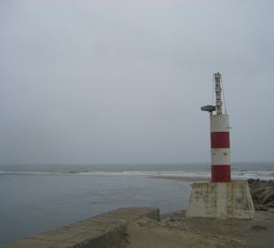 Signalhorn am Strand