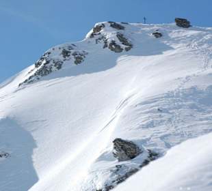 Aufstieg zum Greppon Blanc