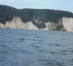 Kreidefelsen vom Meer aus