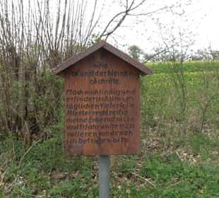 Wanderweg Kunst der kleinen Schritte